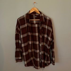 Red Flannel Button Up